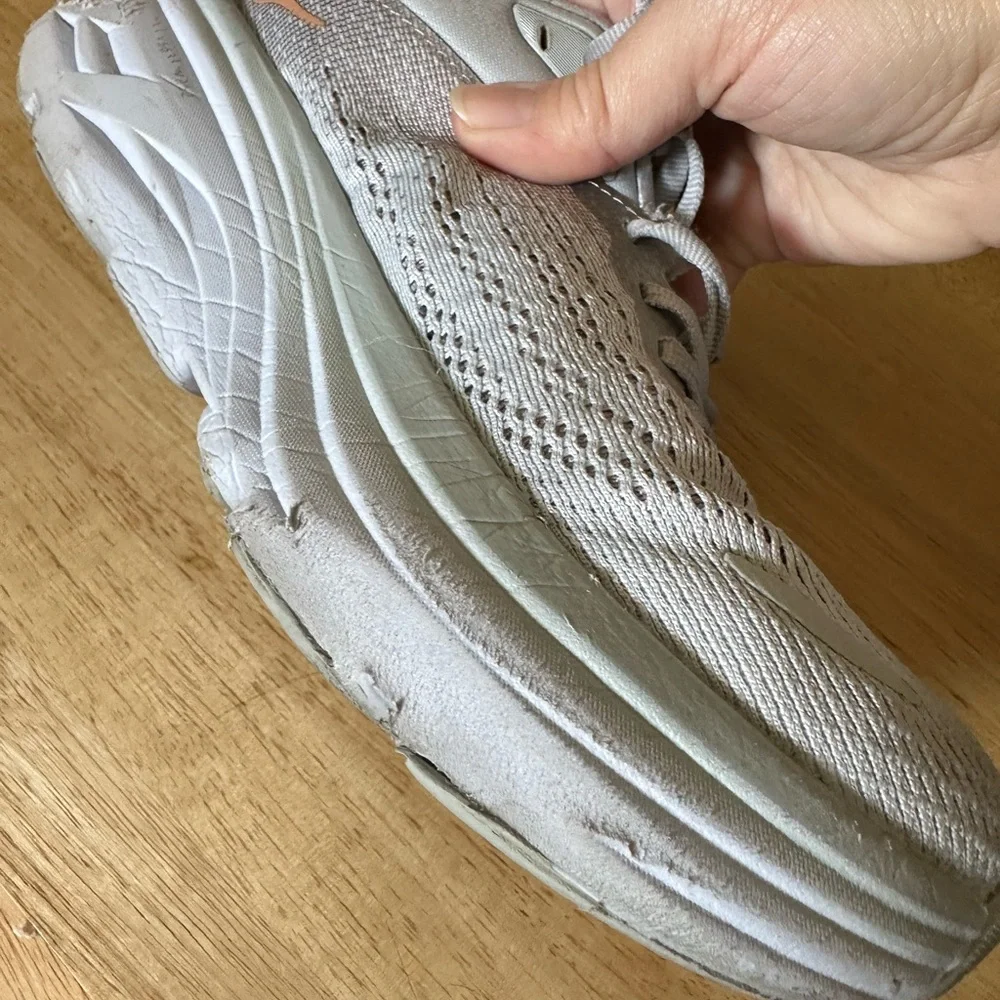 Hoka Gaviota Women's Gray Running Shoes - Picture 11 of 13